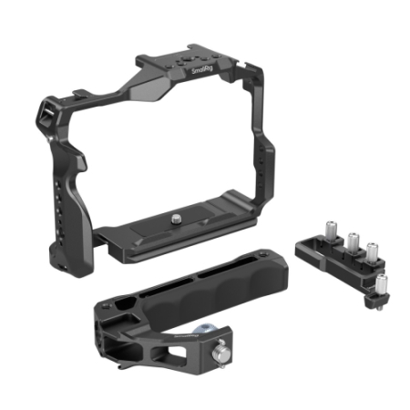 SmallRig 3941B - zestaw, klatka, uchwyt górny i zacisk kablowy do Nikon Z8 - zawartość zestawu